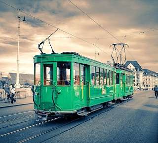 Basel nachhaltig erleben Panoramarundfahrt Tram