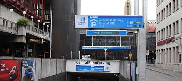 Centralbahnparking Basel Bahnhof