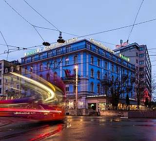 Kontakt und Standort Hotel Euler Outside Centralbahnplatz